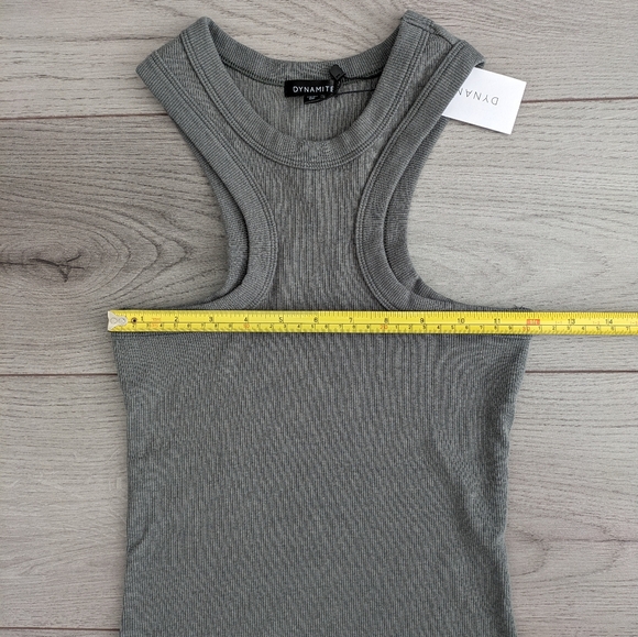 Dynamite Racer back Ribbed mini dress - Picture 9 of 11